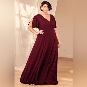 Lulus formal maxi dress. Tags on. Never worn.